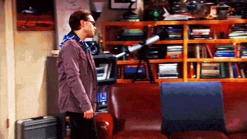 tired big bang theory GIF