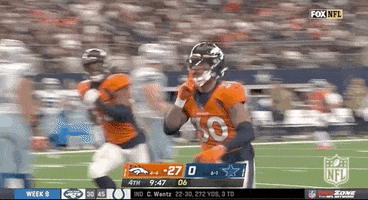 Denver Broncos Running GIF by NFL