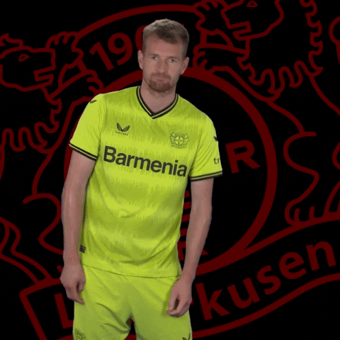 Happy Peace Out GIF by Bayer 04 Leverkusen