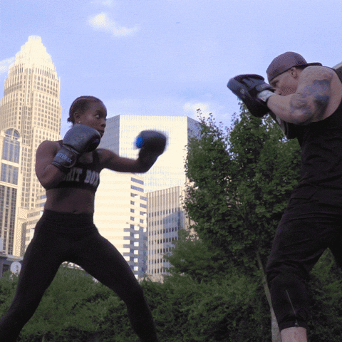 Charlotte Kickboxing GIF by GRIT BOX Fitness