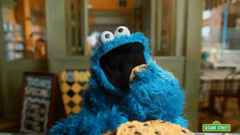 Cookie Monster GIF by Sesame Street - Find & Share on GIPHY