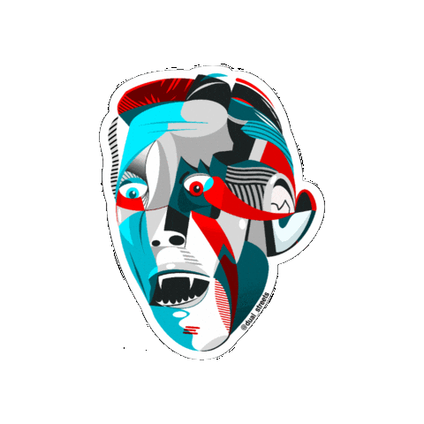 Dual Streets Sticker