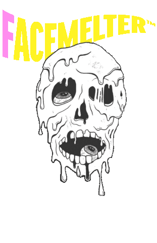 Facemelter Sticker by BarkleyUS
