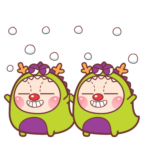 Happy Christmas Sticker by Bear Boss Buddies