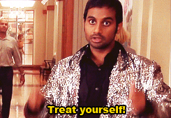 Treat Yourself Parks And Recreation GIF - Find & Share on GIPHY