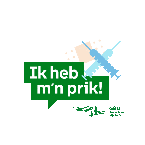 Vaccines Sticker by GGD Rotterdam-Rijndmond