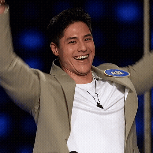 Celebrity Family Feud Win GIF by ABC Network