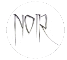 Noir Tooth Gems Sticker