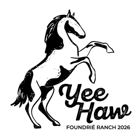 Yee Haw Sticker by facefoundrie