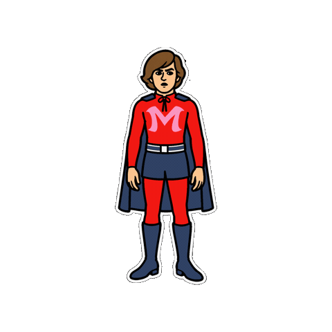 Micky Dolenz Superhero Sticker by The Monkees