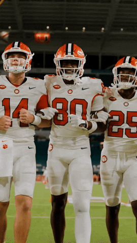 Football Sport GIF by Clemson Tigers