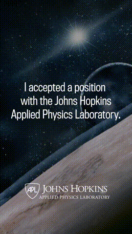 New Horizons Space GIF by Johns Hopkins Applied Physics Lab