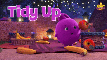 Tidy Up GIF by Sunny Bunnies