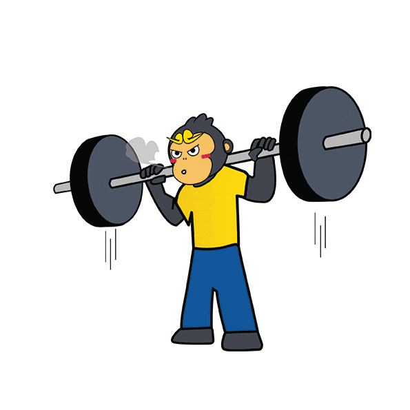 Activechimpbodypump Sticker by The Active Chimp