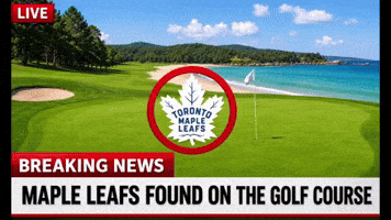 Toronto Maple Leafs Golf GIF