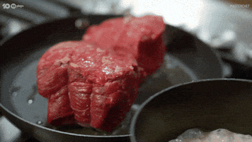 Raw Meat Cooking GIF by MasterChefAU