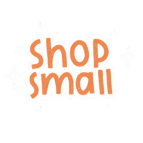 Small Business Shopping Sticker