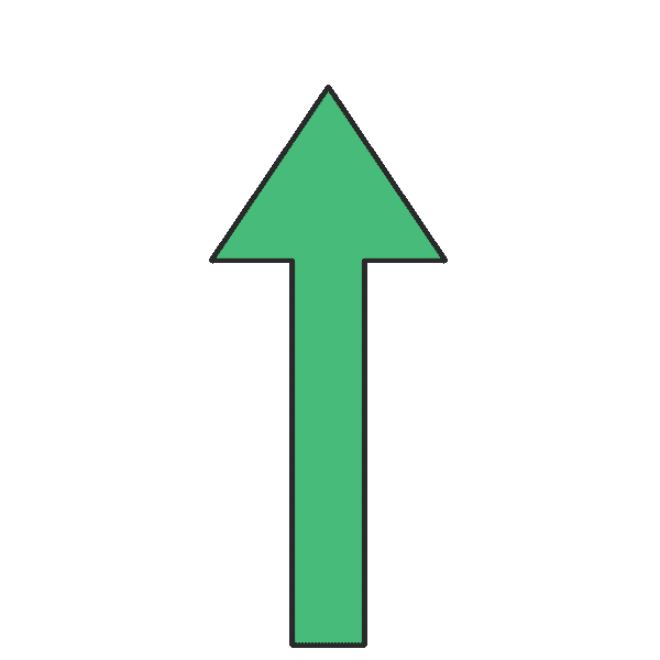 Arrow Sticker by Photocircle