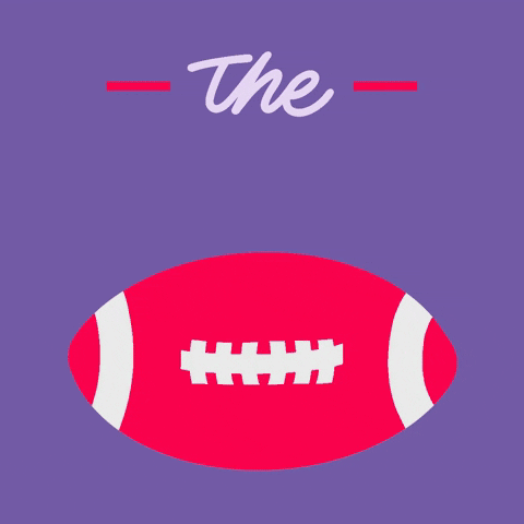 Super Bowl Football GIF by Alanna Flowers
