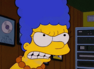 Angry The Simpsons GIF - Find & Share on GIPHY