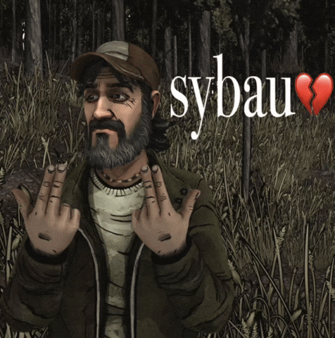 The Walking Dead Game Shut Up GIF
