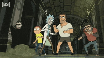 Ready To Fight Rick And Morty GIF by Adult Swim