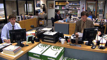 the office bankruptcy GIF