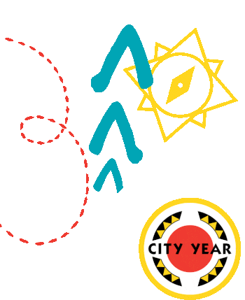 Rising Opening Day Sticker by City Year