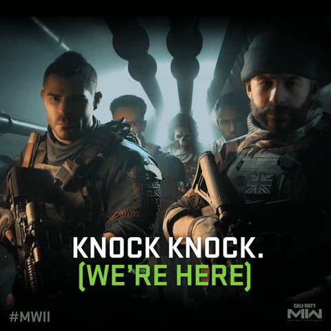 Knock Video Games GIF by Call of Duty