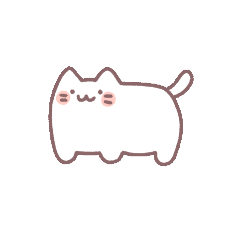 Cat Work Sticker