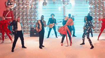 Earth Wind And Fire Christmas GIF by Meghan Trainor