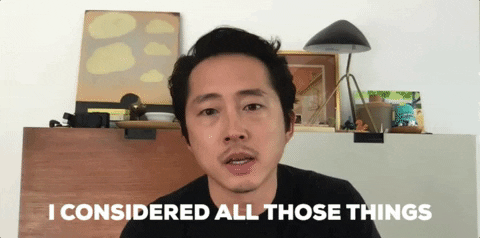 Steven Yeun GIF by TIFF - Find & Share on GIPHY