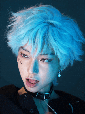 Beautiful Girl Flirting GIF