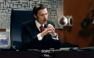 Scared GIF