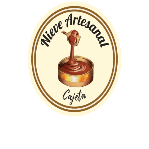 Cajeta Sticker by Nevería Artesanal El Mexiquense