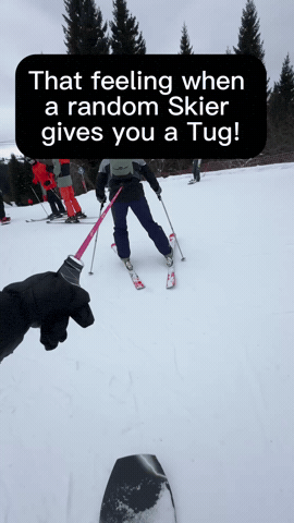 Skiing Snowboarding GIF by Slopetugger