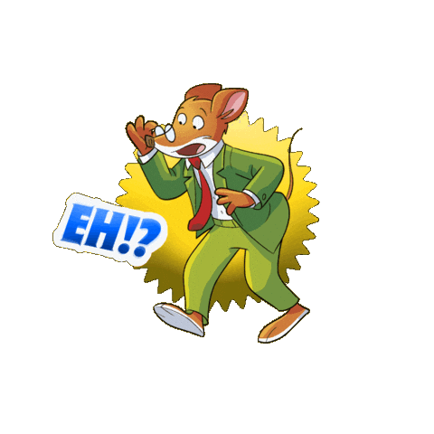 Cosa Non Ci Credo Sticker by Geronimo Stilton