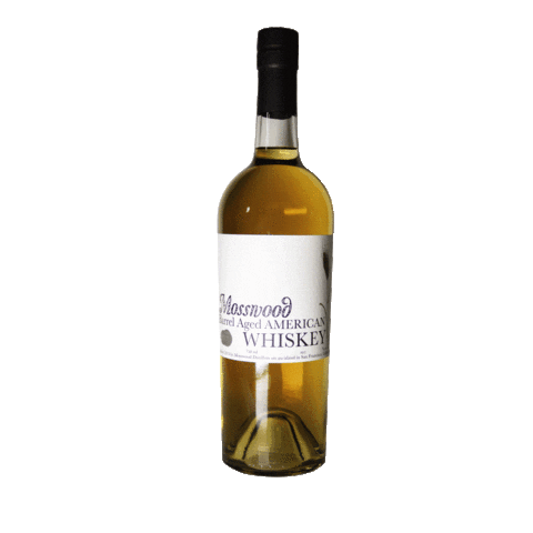 Whiskey Sticker by Mosswood Spirits