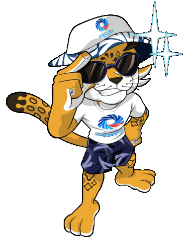 Guatemala Jaguar Sticker by Comité Olímpico Guatemalteco