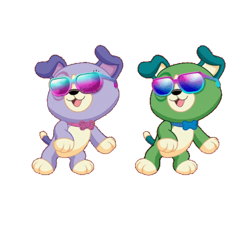 Dance Dog Sticker by VTech Toys