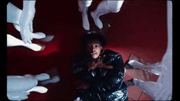 Reaching Puffer Jacket GIF by Tom The Mail Man