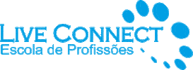 Azul Curso Sticker by Live Connect Escola de Profissões