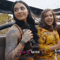 excited road trip GIF by Four More Shots Please