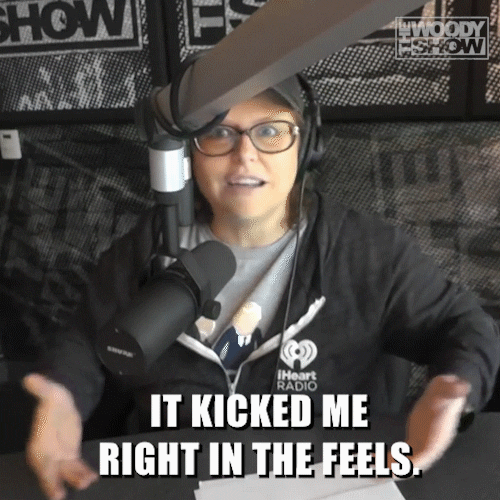 Kick Feels GIF by The Woody Show