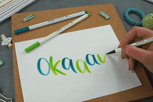 Lettering Yes GIF by STABILO