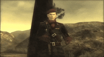 Metal Gear Solid 3 Ocelot Gun Tricks GIF