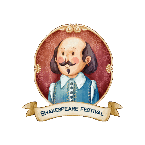 Shakespeare Sticker by Colégio Alfa CEM Bilíngue