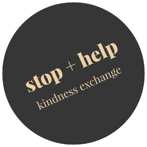Stop and Help Sticker