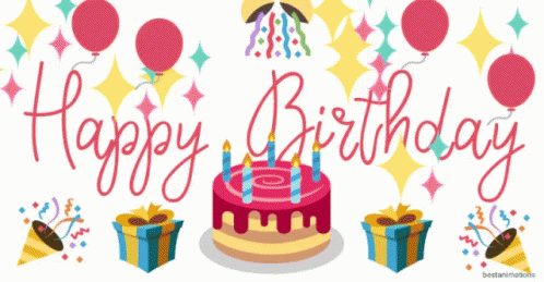 Happy Birthday GIF by swerk - Find & Share on GIPHY