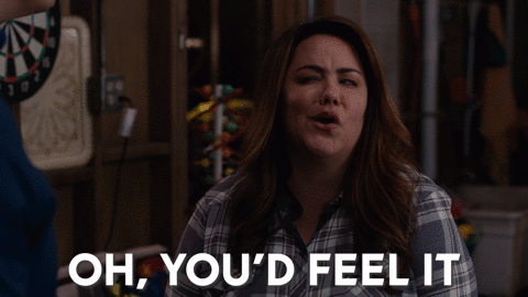 Katy Mixon Nod GIF by ABC Network - Find & Share on GIPHY
